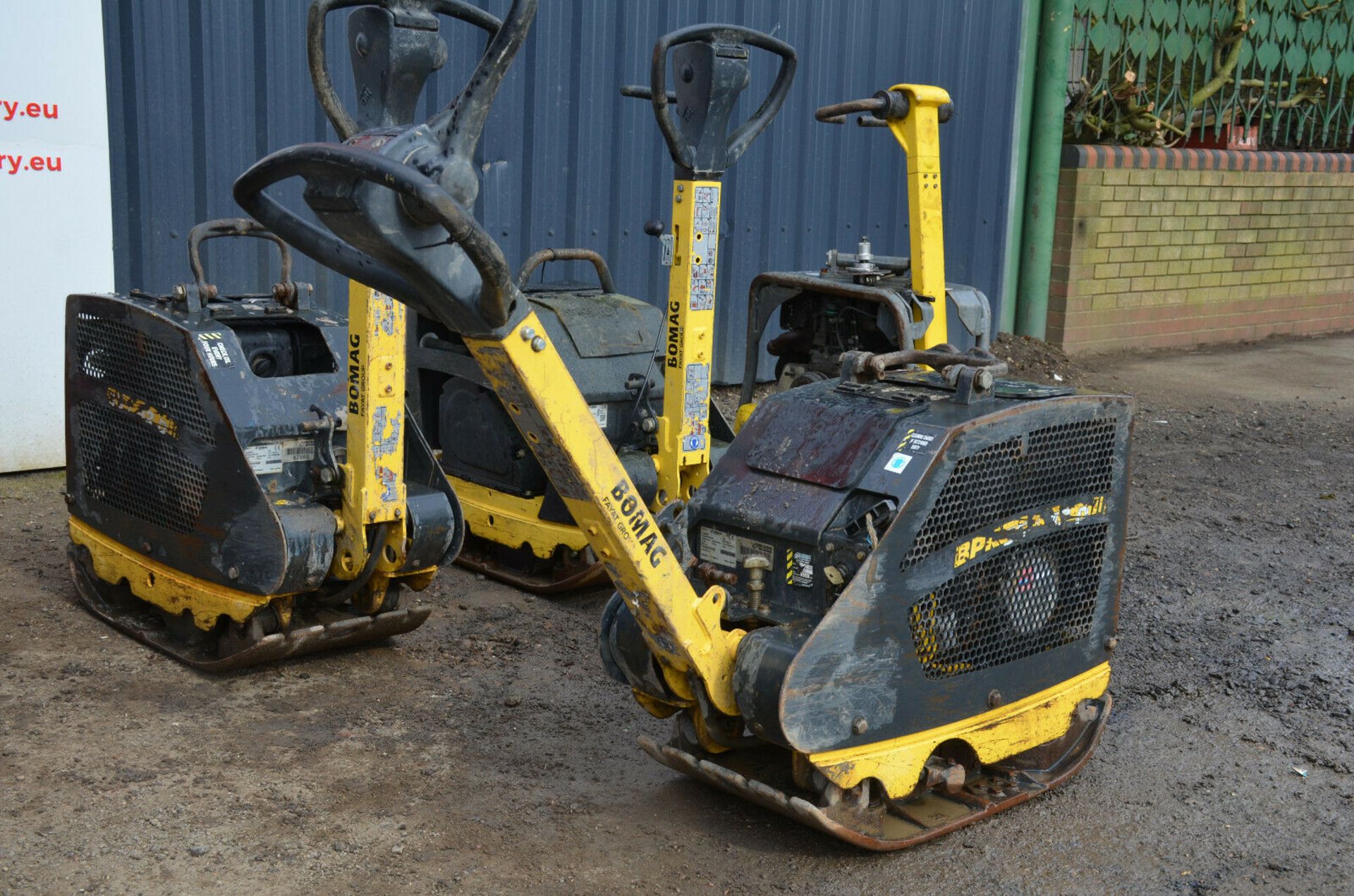 Bomag BPR 35/42D electric starter