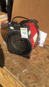 Elite Commercial 3kw fan heater x 2