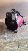 Elite EH1367 3kw Commercial Fan Heaters x 2 NO RESERVE