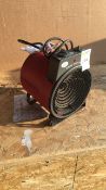 Elite EH1366 and EH2366 Commercial 3kw fan heaters x 2 NO RESERVE