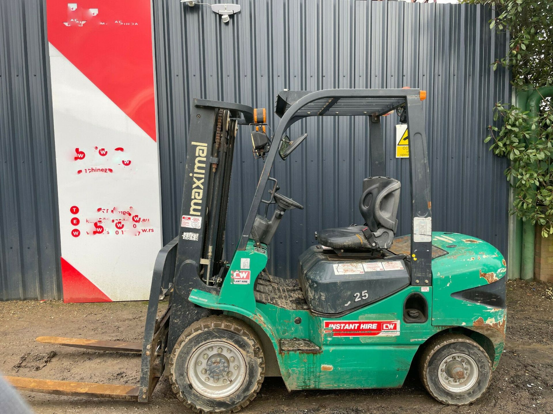 Zhejiang maximal FD25 2.5t, diesel forklift truck, - Image 7 of 12