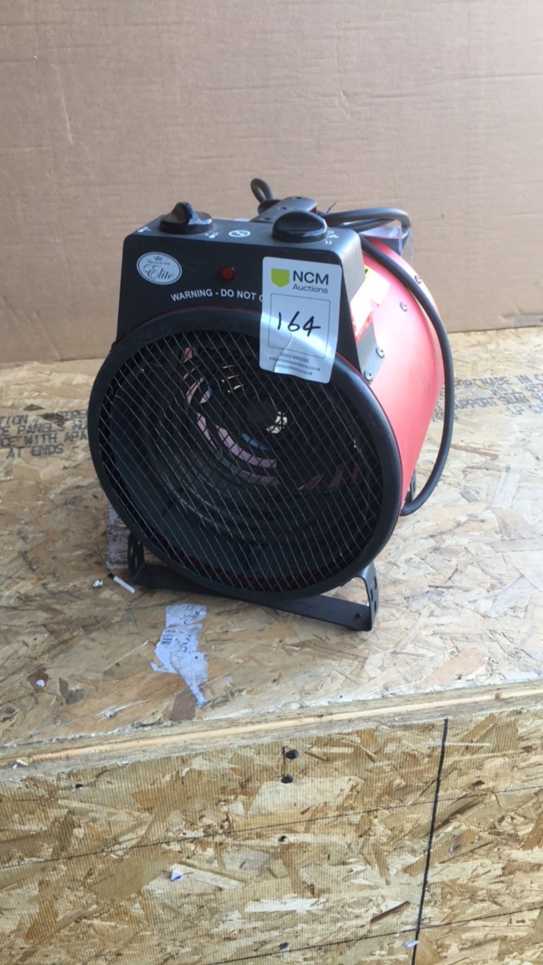 Elite Commercial 3kw fan heaters x 2 NO RESERVE