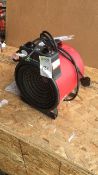 Elite EH1366 and EH2366 Commercial 3kw fan heaters x 2 NO RESERVE