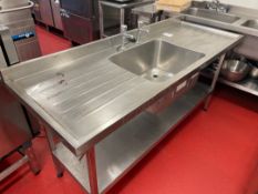 Stainless Steel Sink Unit