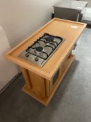 Euroservice Mobile Flambe Trolley With Built In CD
