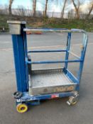 Power Tower Nano Scissor Lift Powered Access Mobile Platform