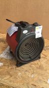 Elite Commercial 3kw fan heater