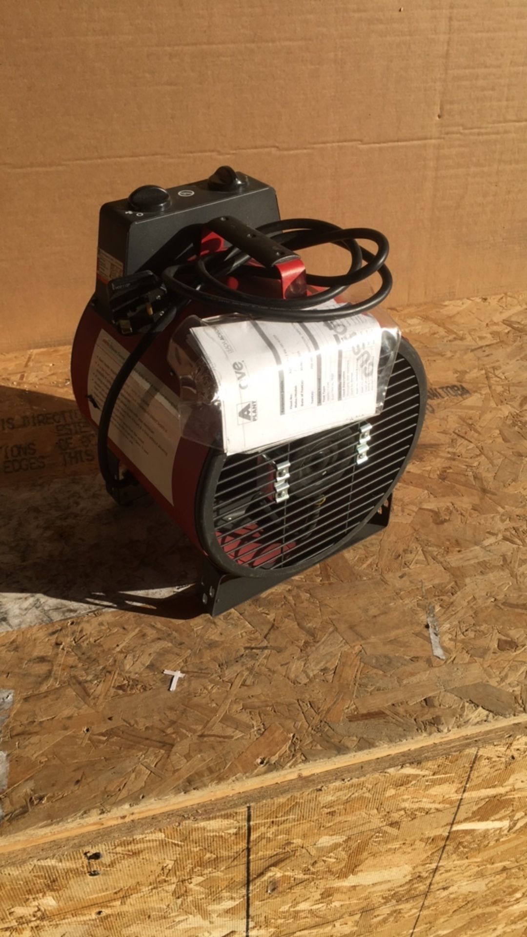 Elite EH1366 3kw Commercial Fan Heater - Image 2 of 2