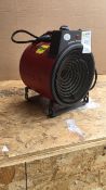 Elite EH1366 3kw Commercial Fan Heater