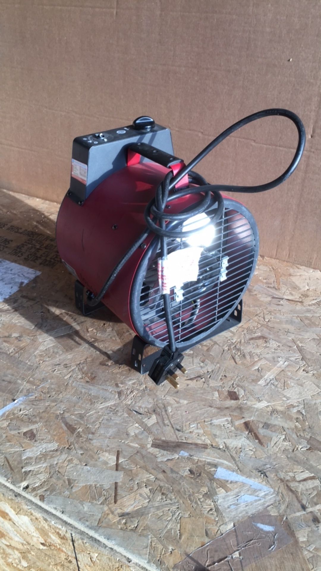 Elite EH1366 3kw Commercial fan heater - Image 2 of 2