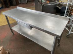 Stainless Steel Mobile Prep Station