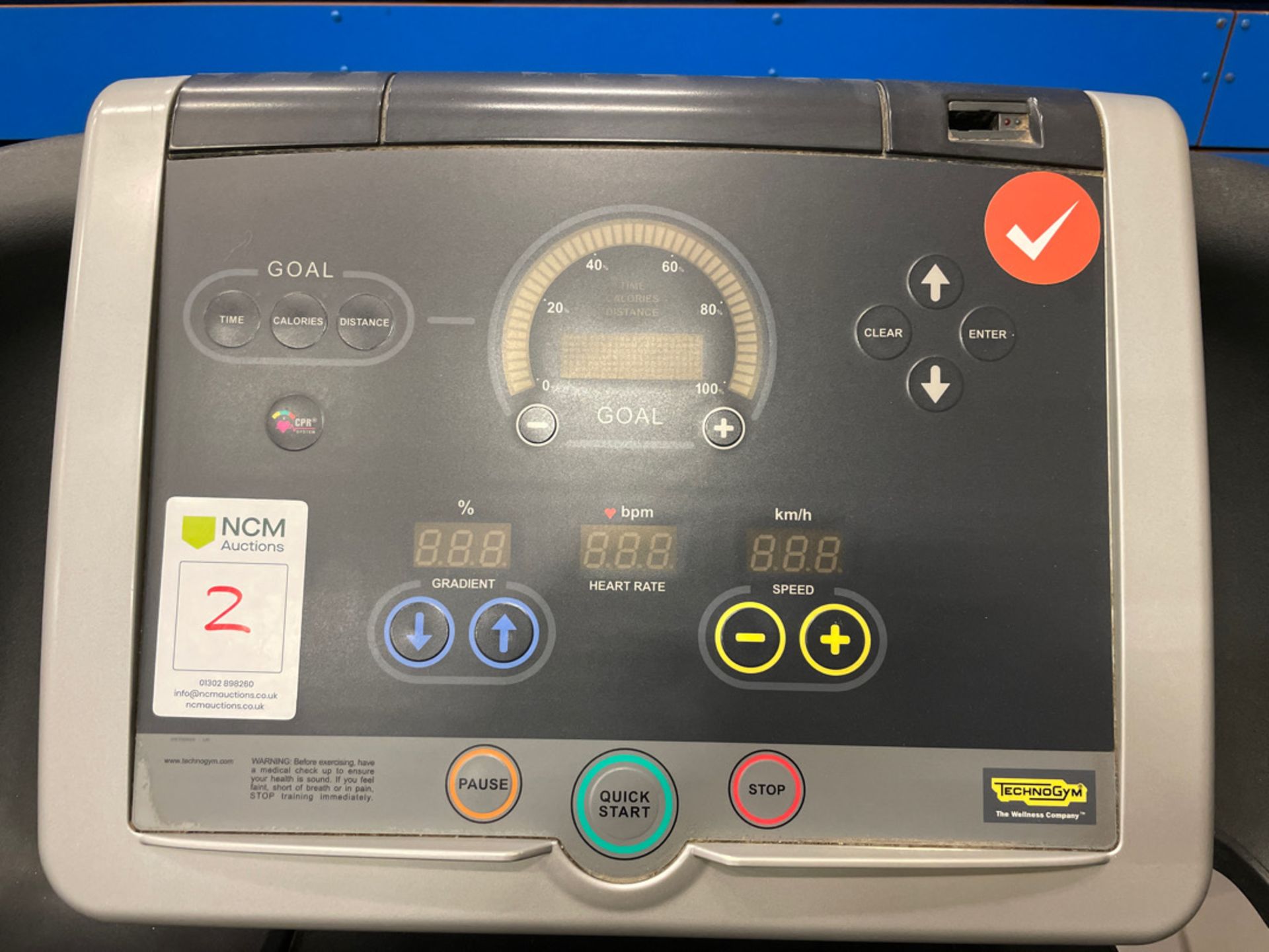 Technogym Run 500 Treadmill - Image 4 of 4