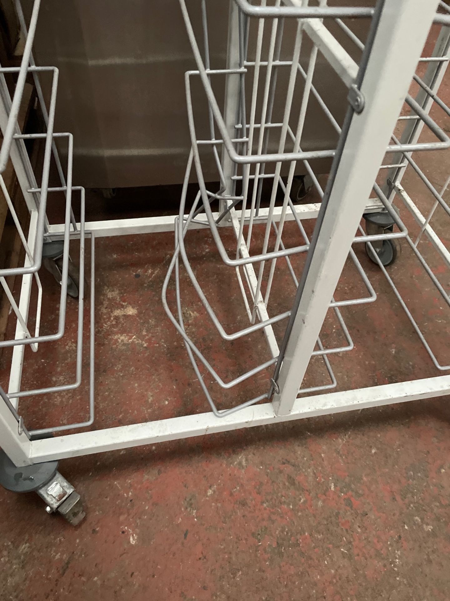 Mobile Metal Storage Rack - Image 2 of 2