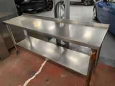 Stainless Steel Mobile Prep Station