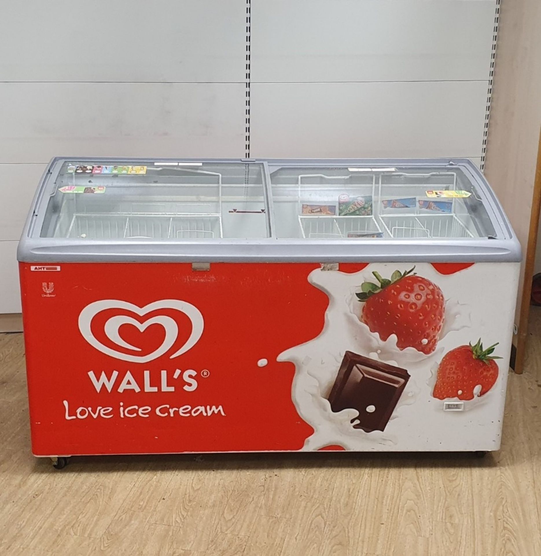 Double Door Walls icecream freezer