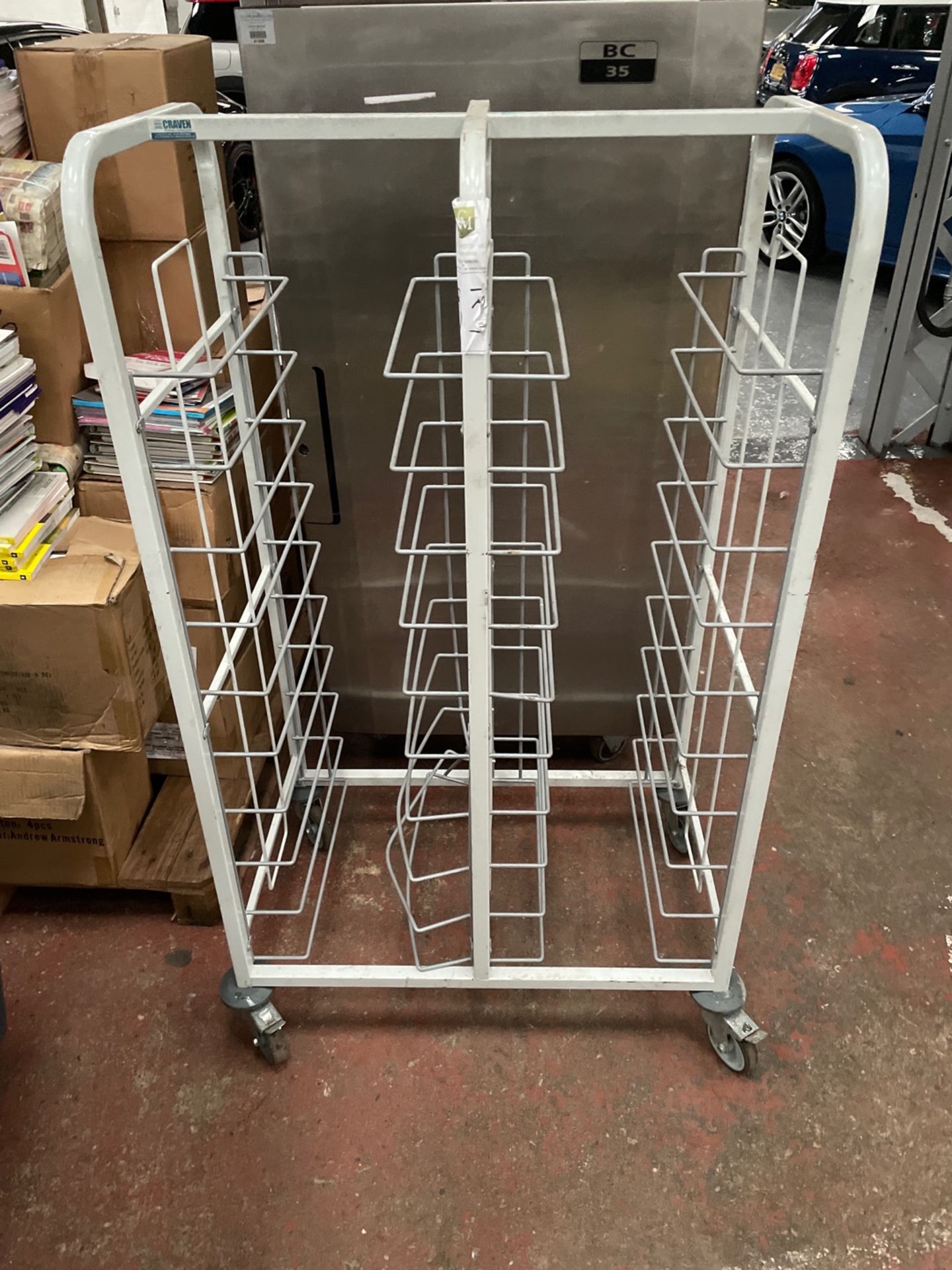 Mobile Metal Storage Rack