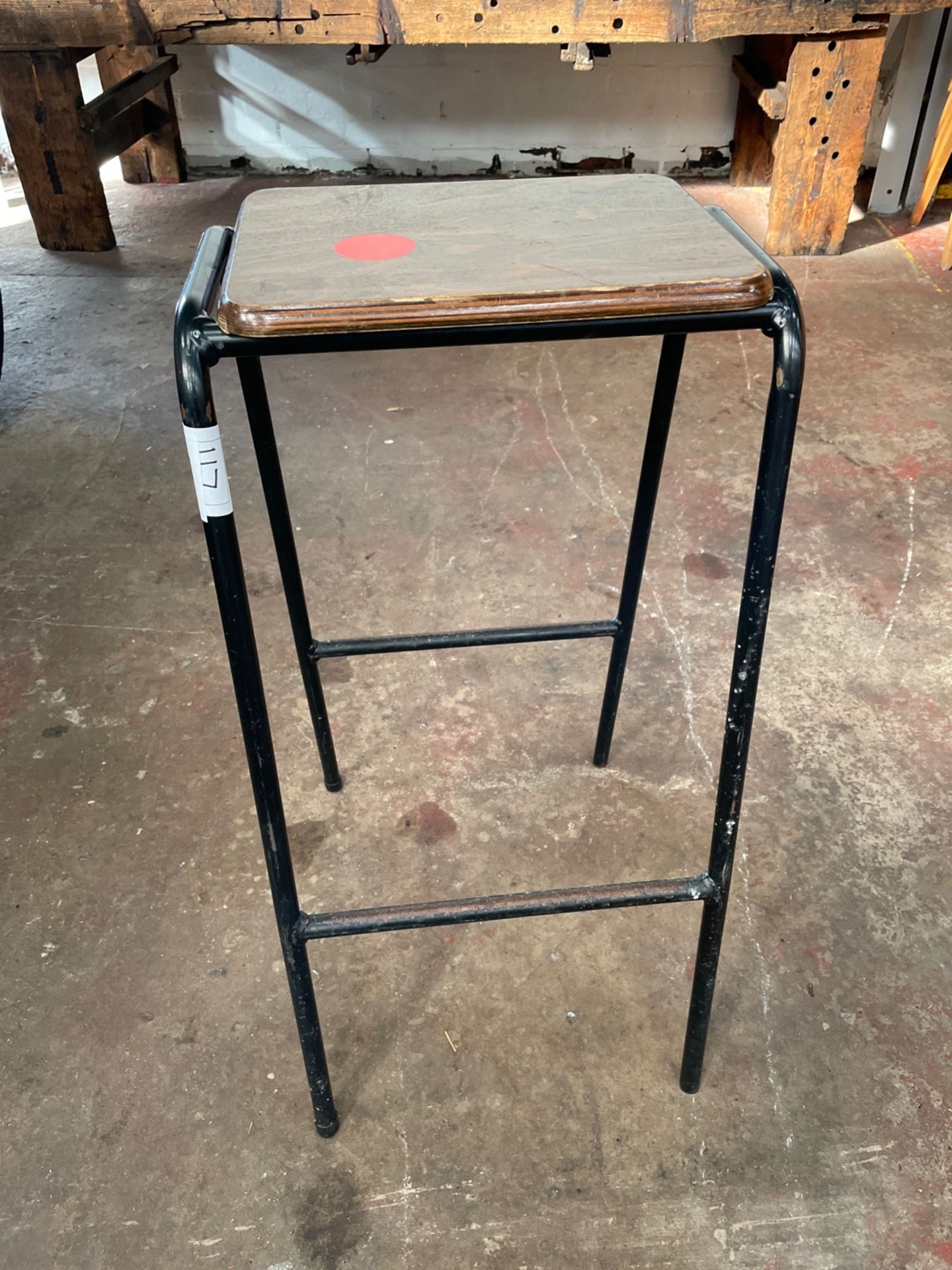 Metal Framed Bar Stool