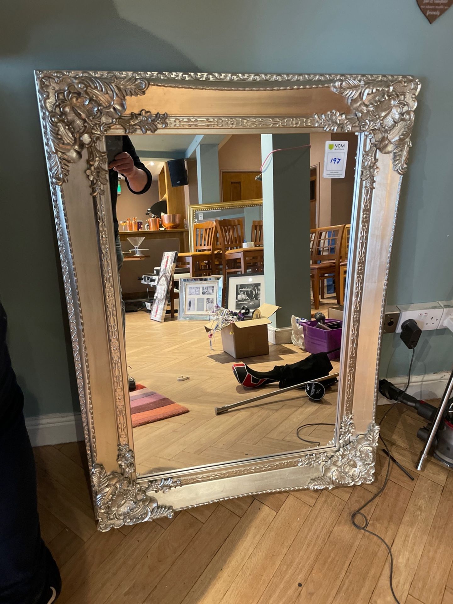 Ornate Mirror & Frame