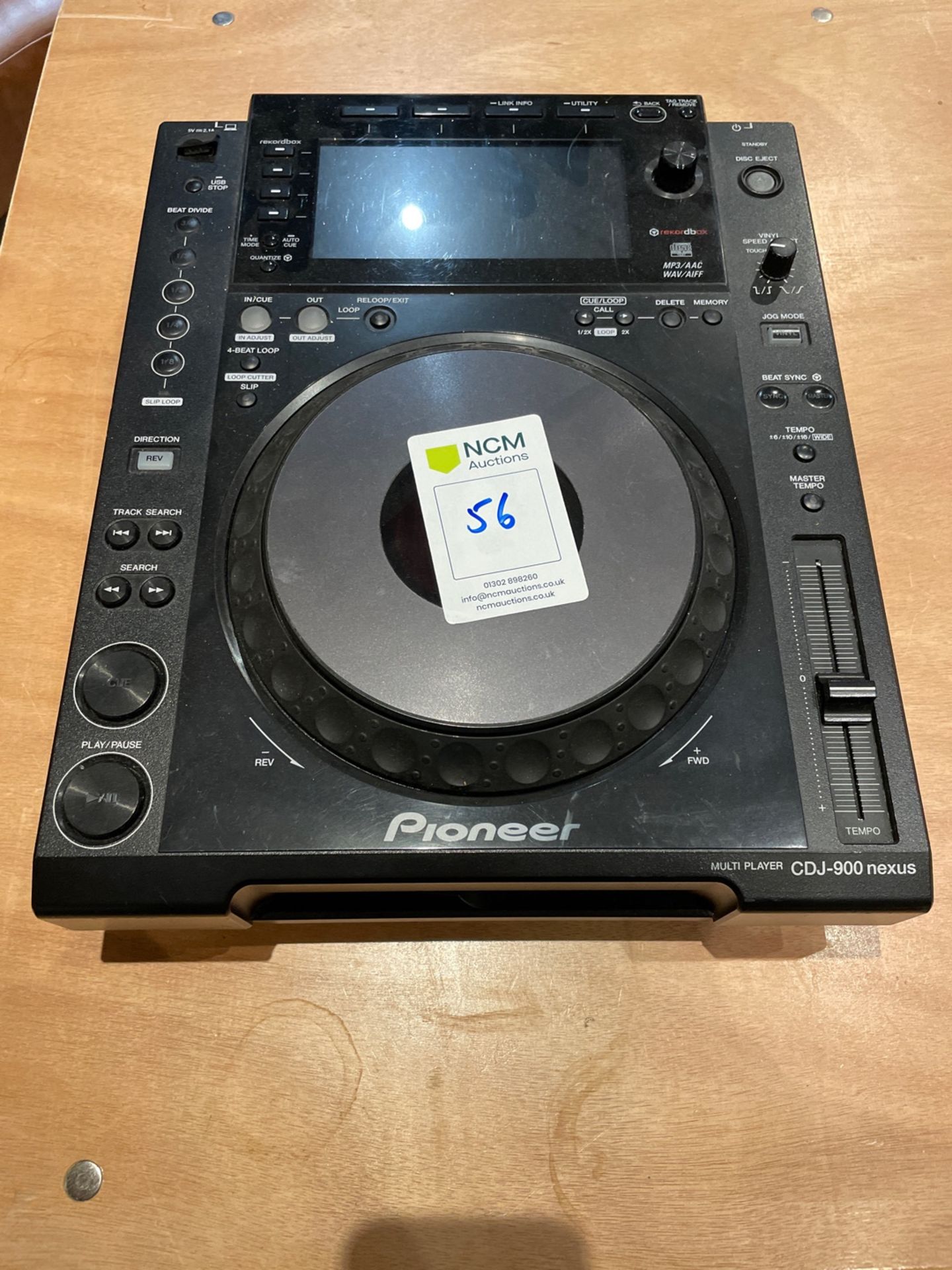 Pioneer CDJ-900 Nexus Multi Player