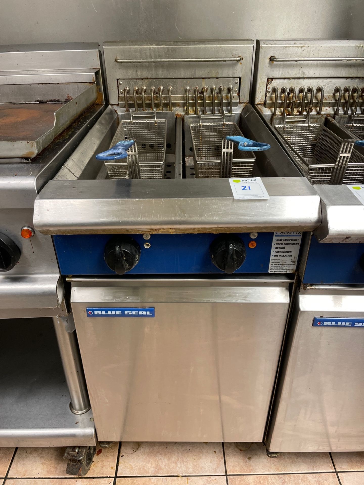 Blue Seal Twin Station Deep Fat Fryer