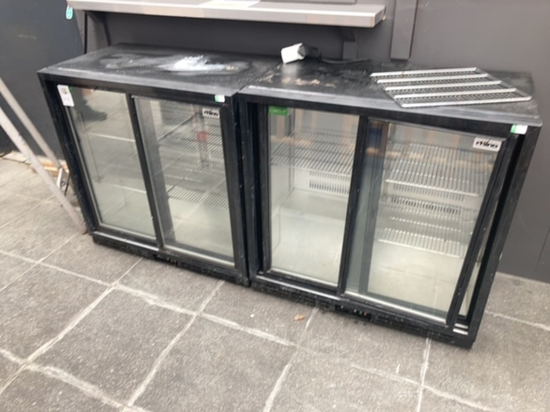 Back bar fridges