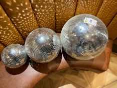 Selection Of Mirror Balls