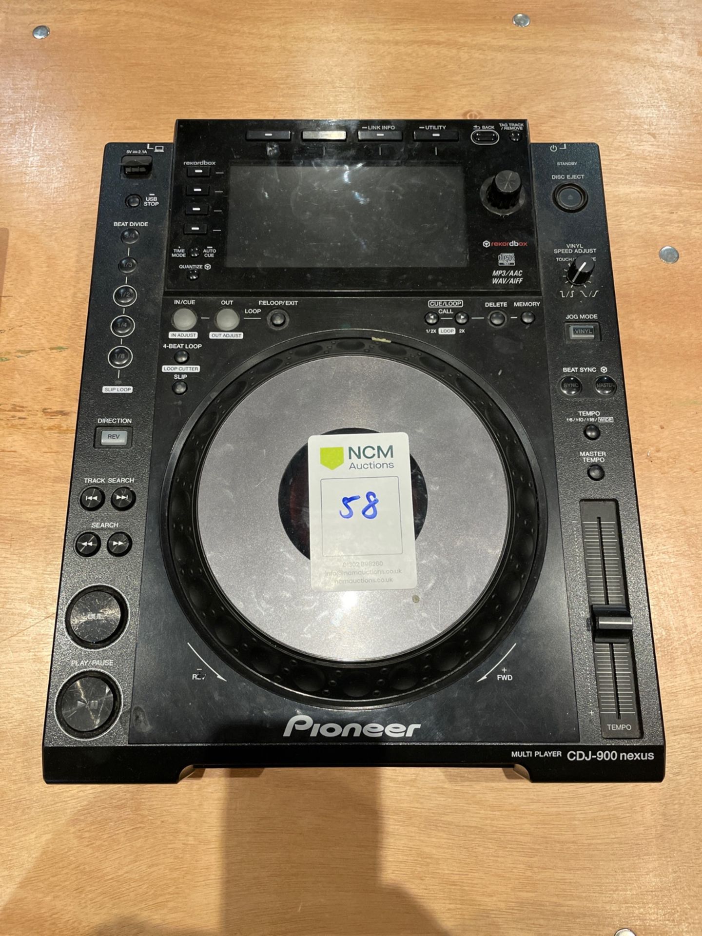 Pioneer CDJ-900 Nexus Multi Player