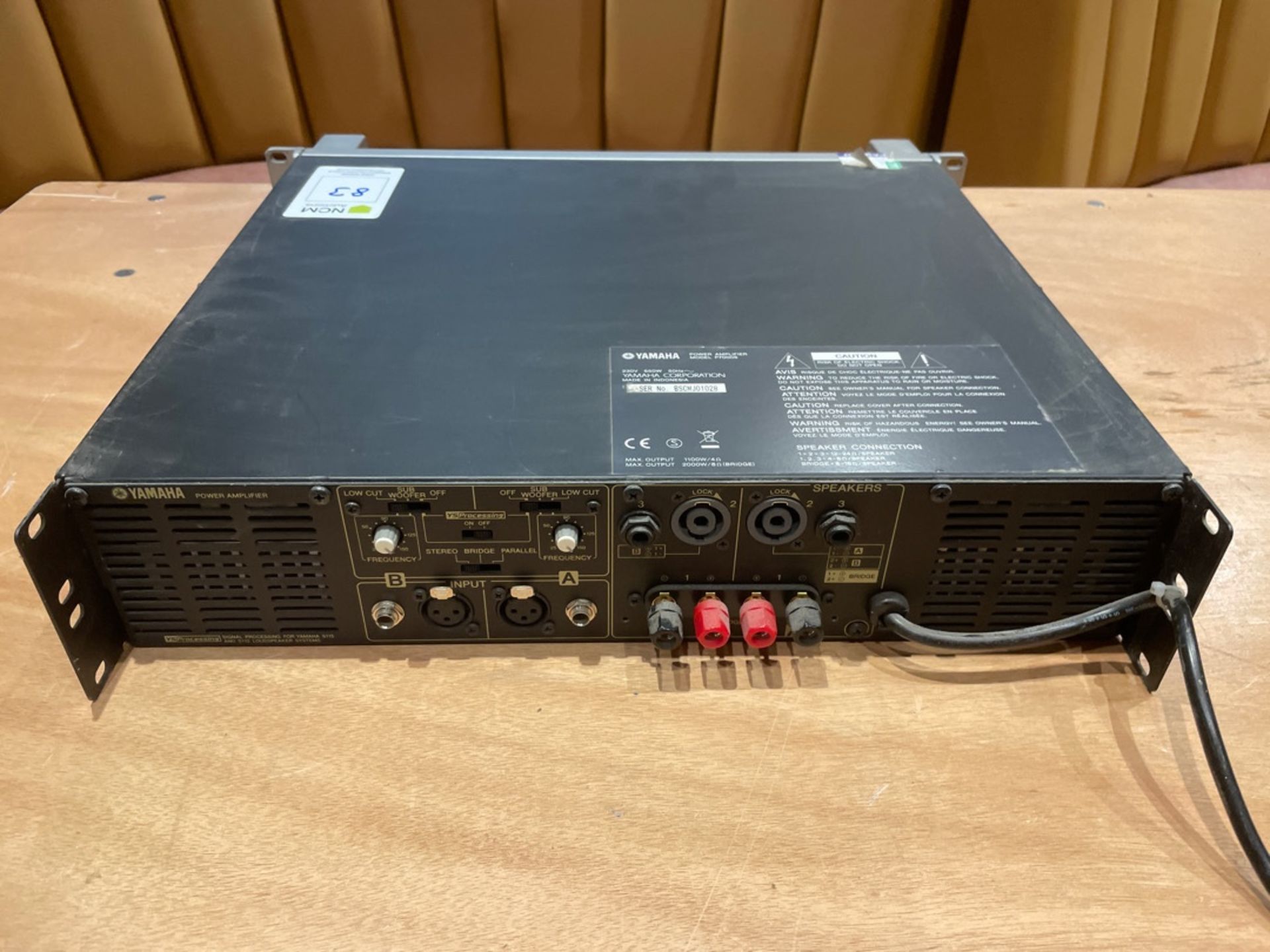 Yamaha P7000S Power Amplifier - Image 2 of 2