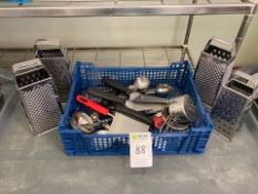 Selection of kitchen equipment