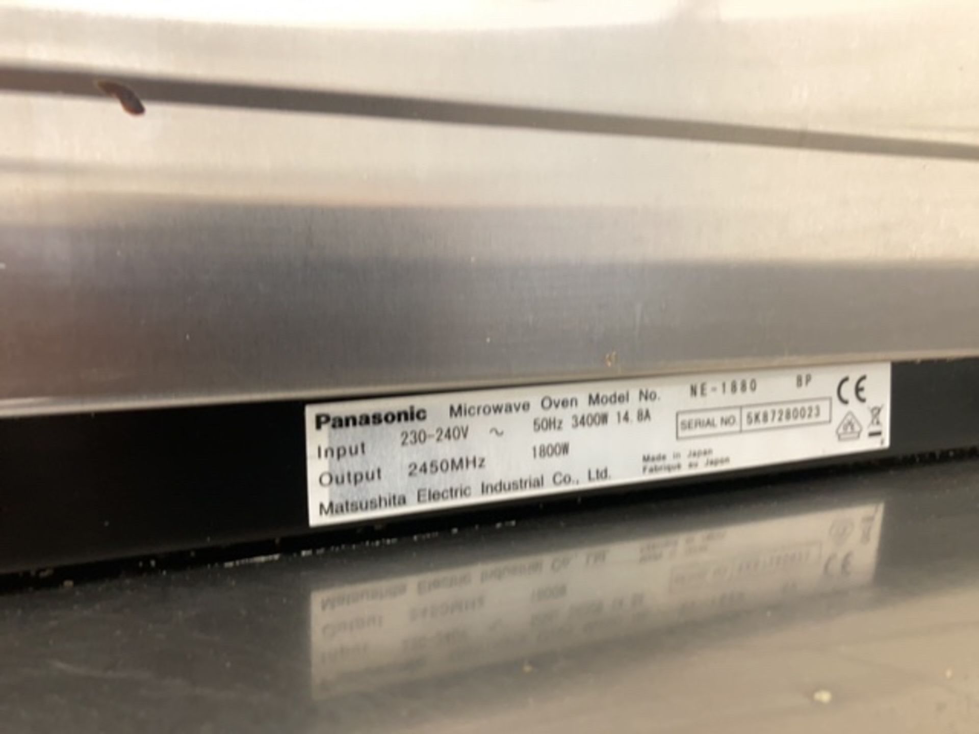 Panasonic Pro II microwave oven - Image 3 of 3