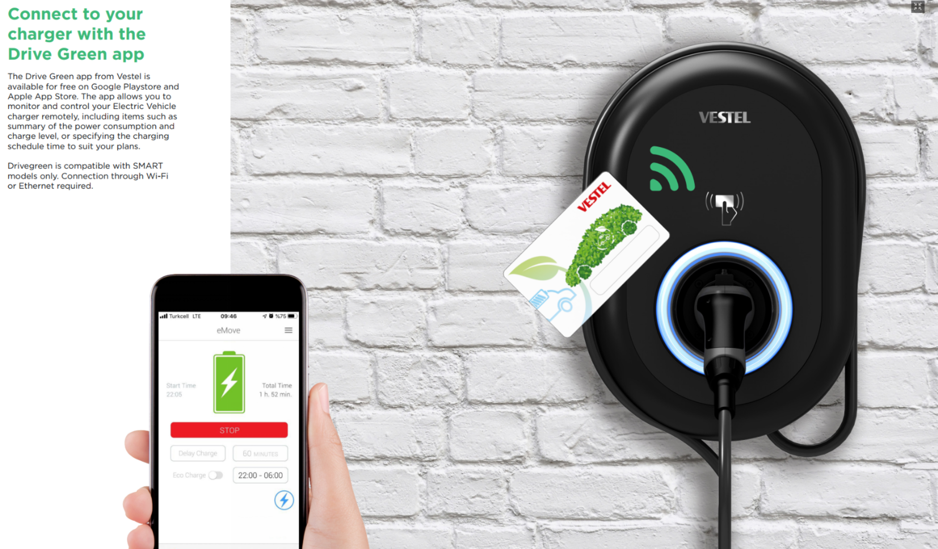 Vestel electric vehicle charger - Image 3 of 7