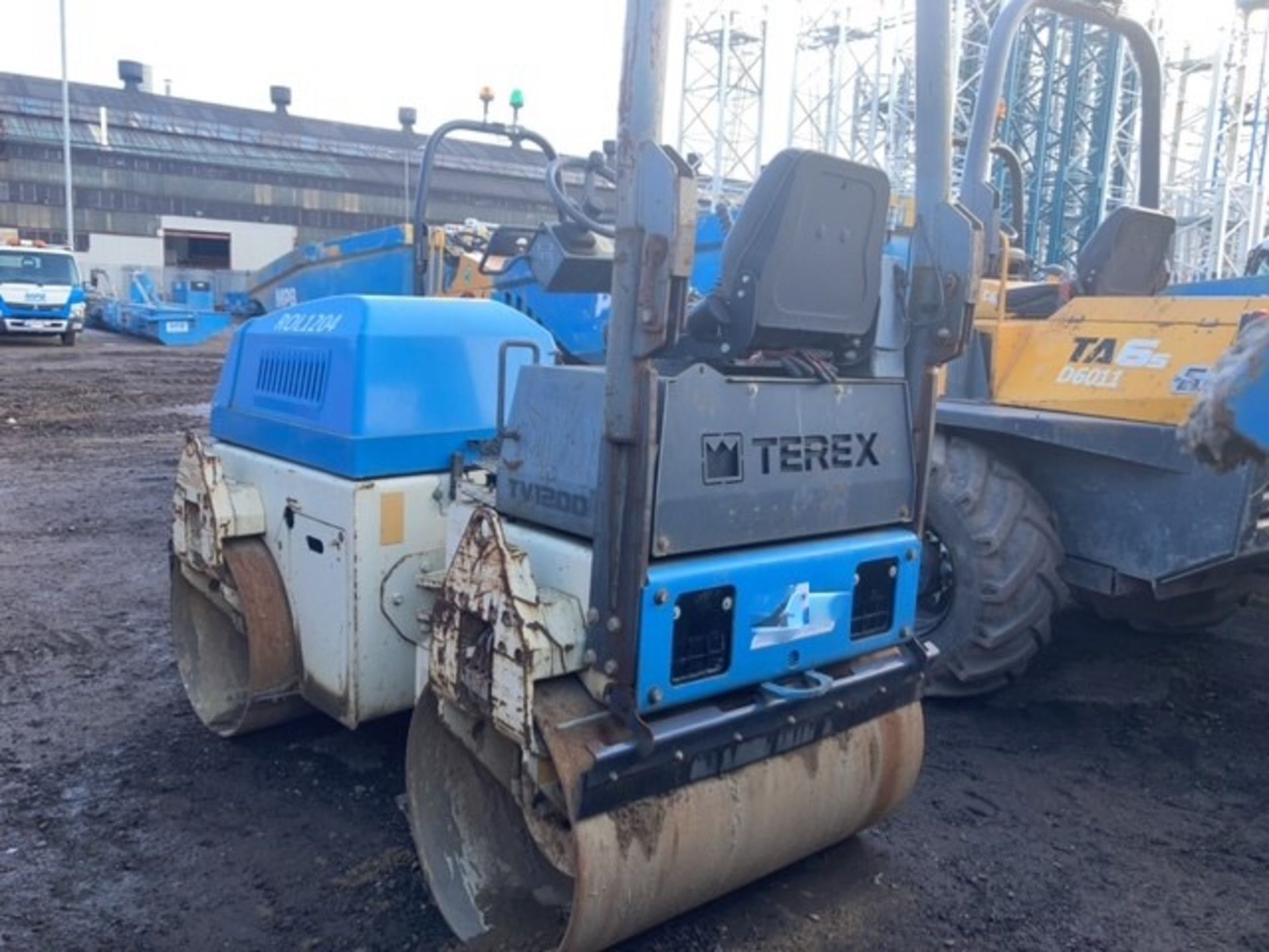 Terex TV1200 roller - Image 4 of 6