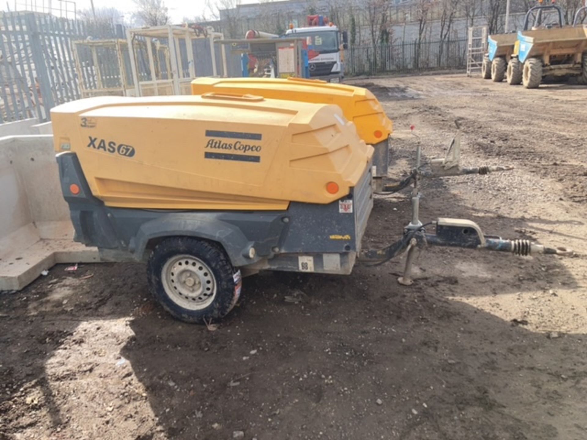 Atlas Copco XAS 67 Air compressor