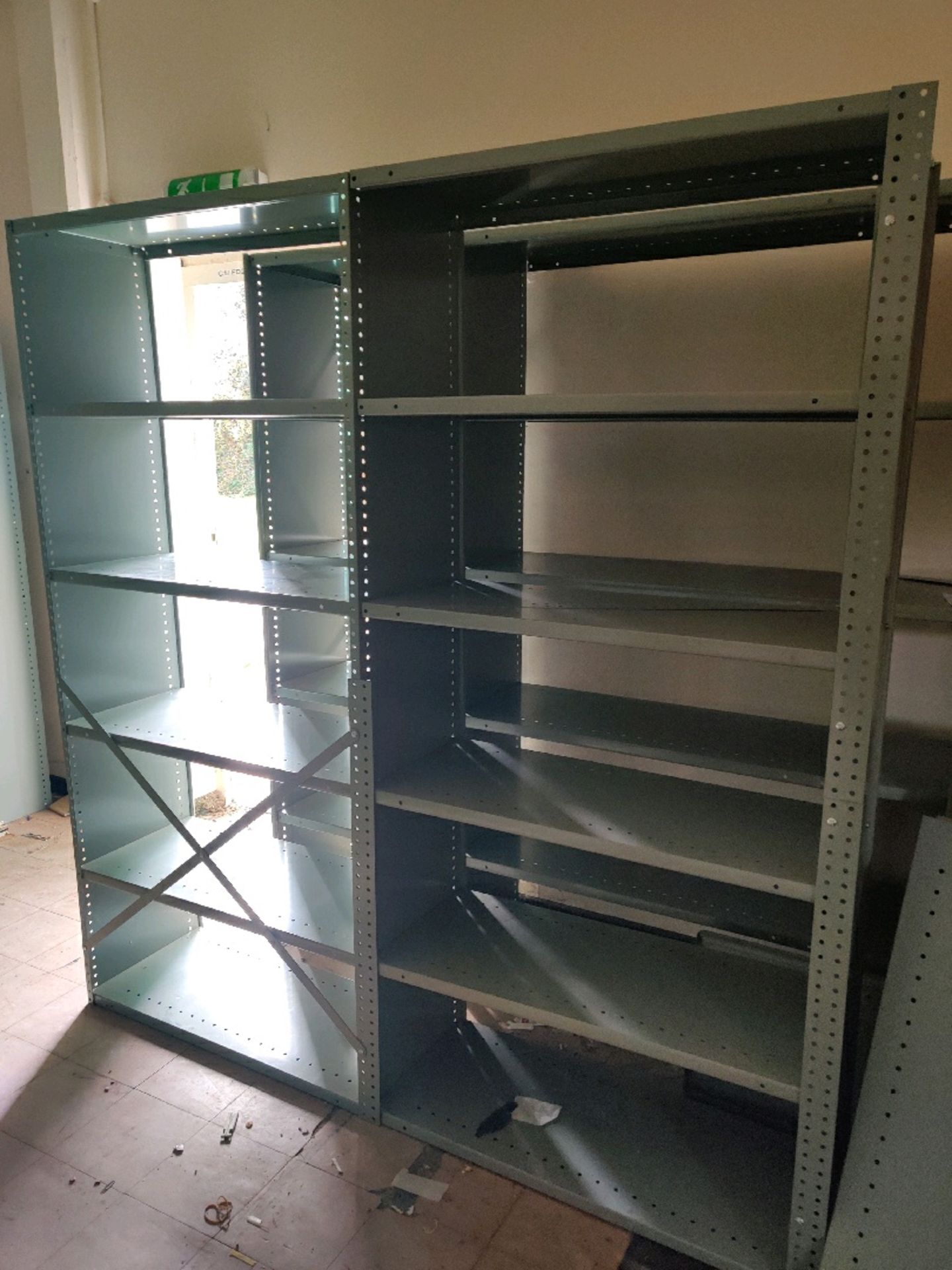 Metal Racking x 2 sections