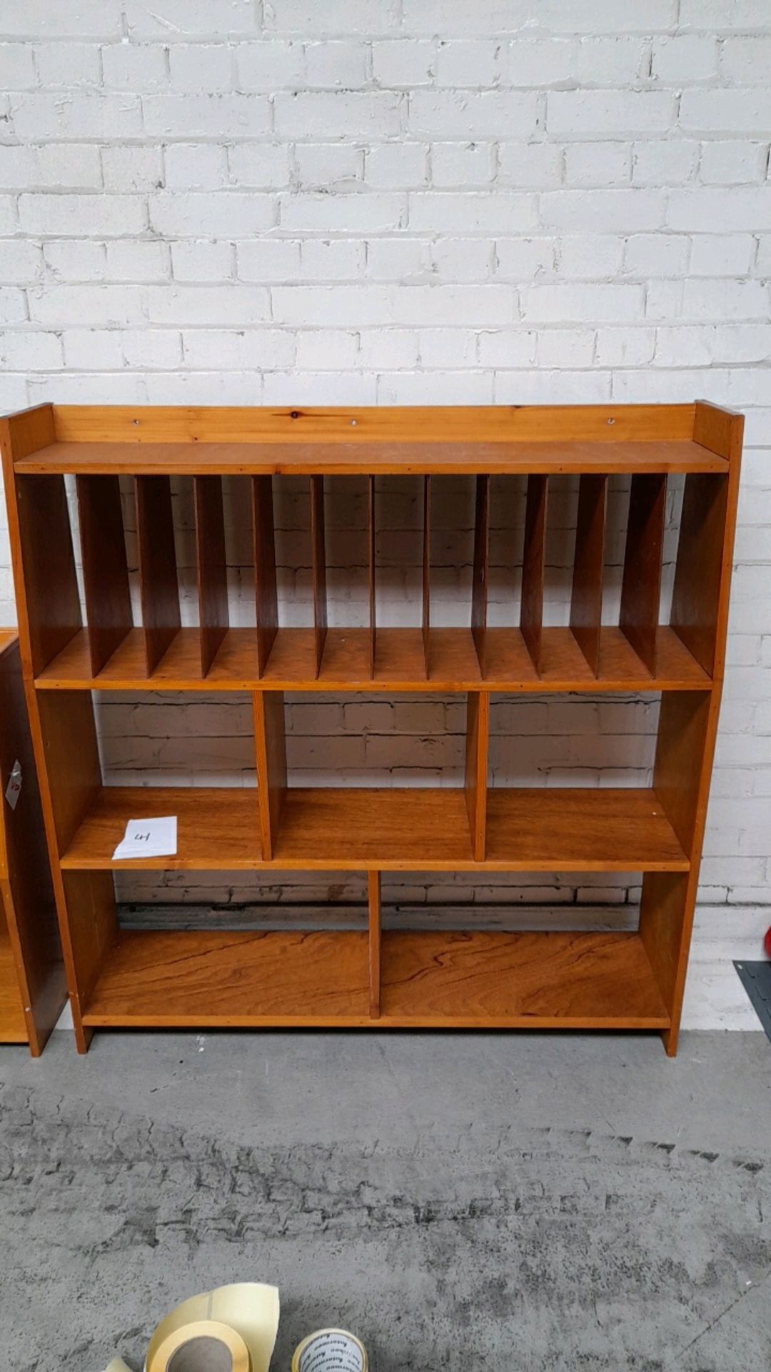 Mid century shelves and racking - Image 3 of 3