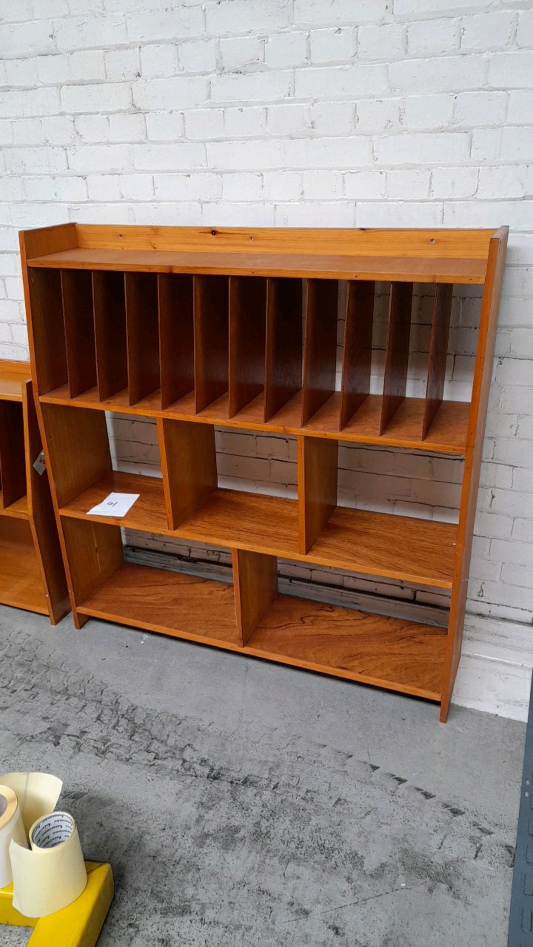 Mid century shelves and racking - Image 2 of 3