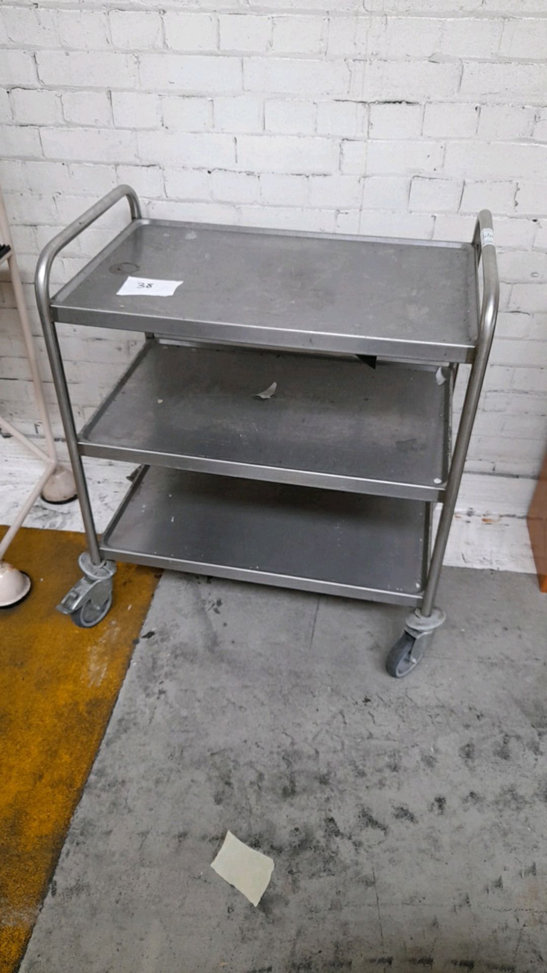 Stainless steel trolley - Image 2 of 2