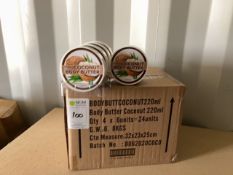 Coconut body butter