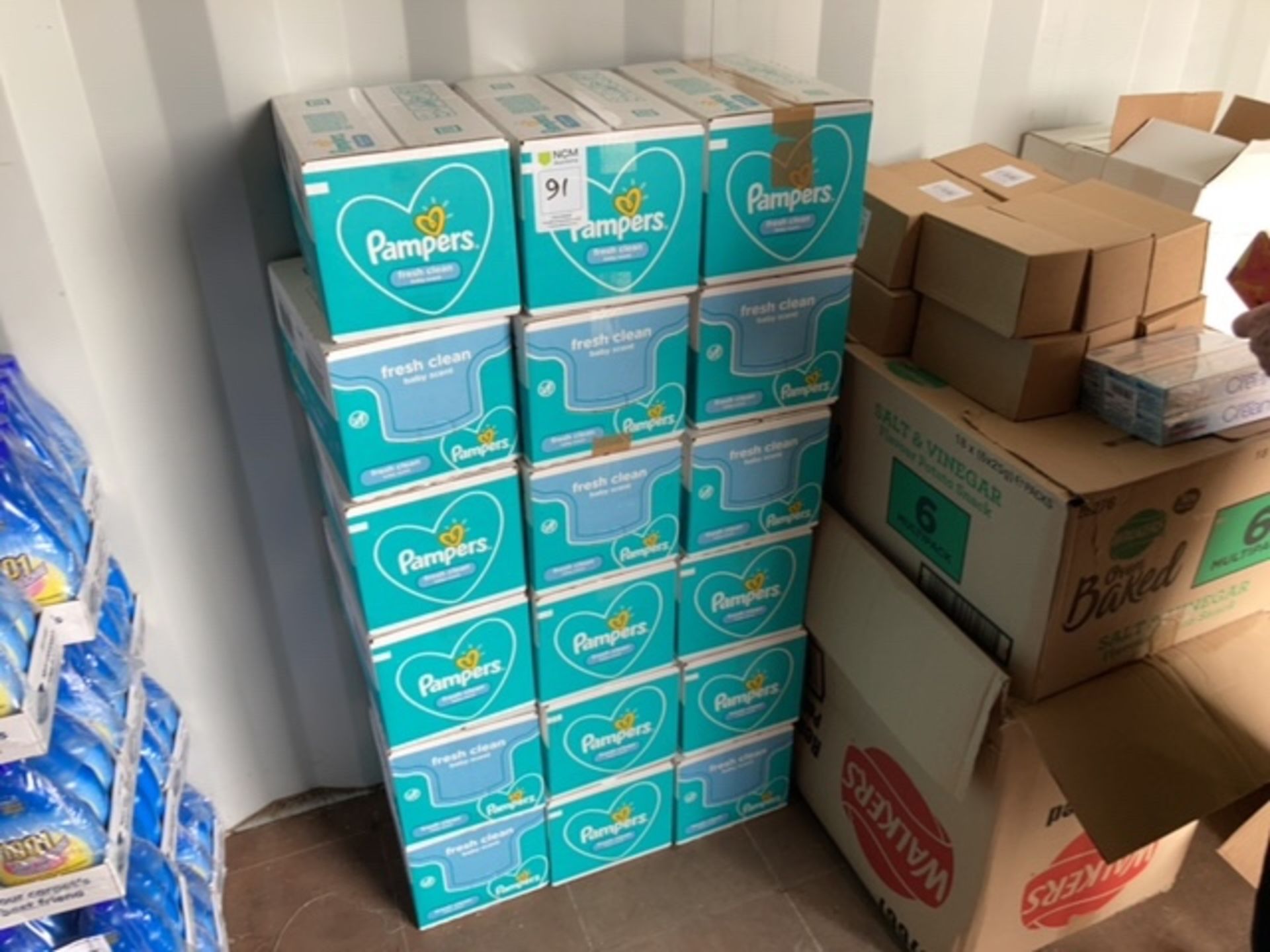 Pampers baby wipes