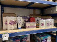 Talcum powders and soap