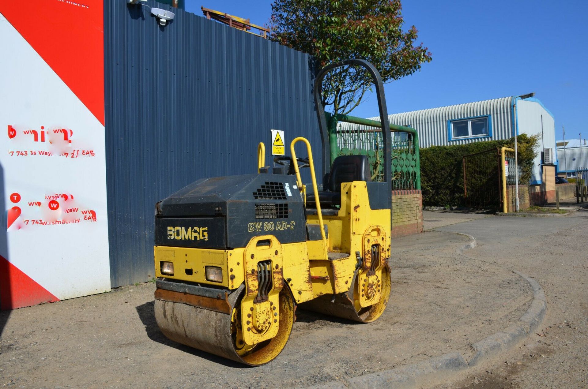 Bomag BW 80 AD-2 y2006 1,5t Double Drum Vibrating - Image 5 of 12