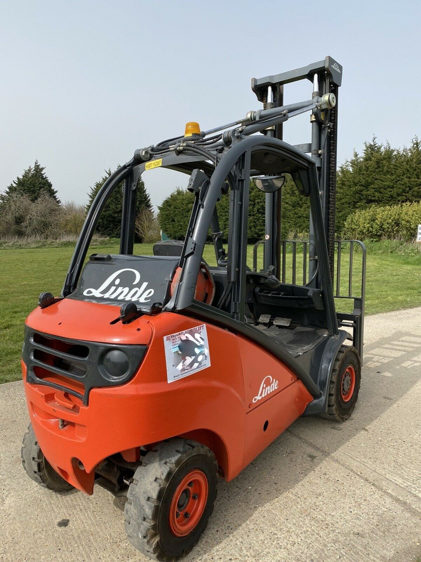 Linde H30t gas forklift - Image 4 of 7