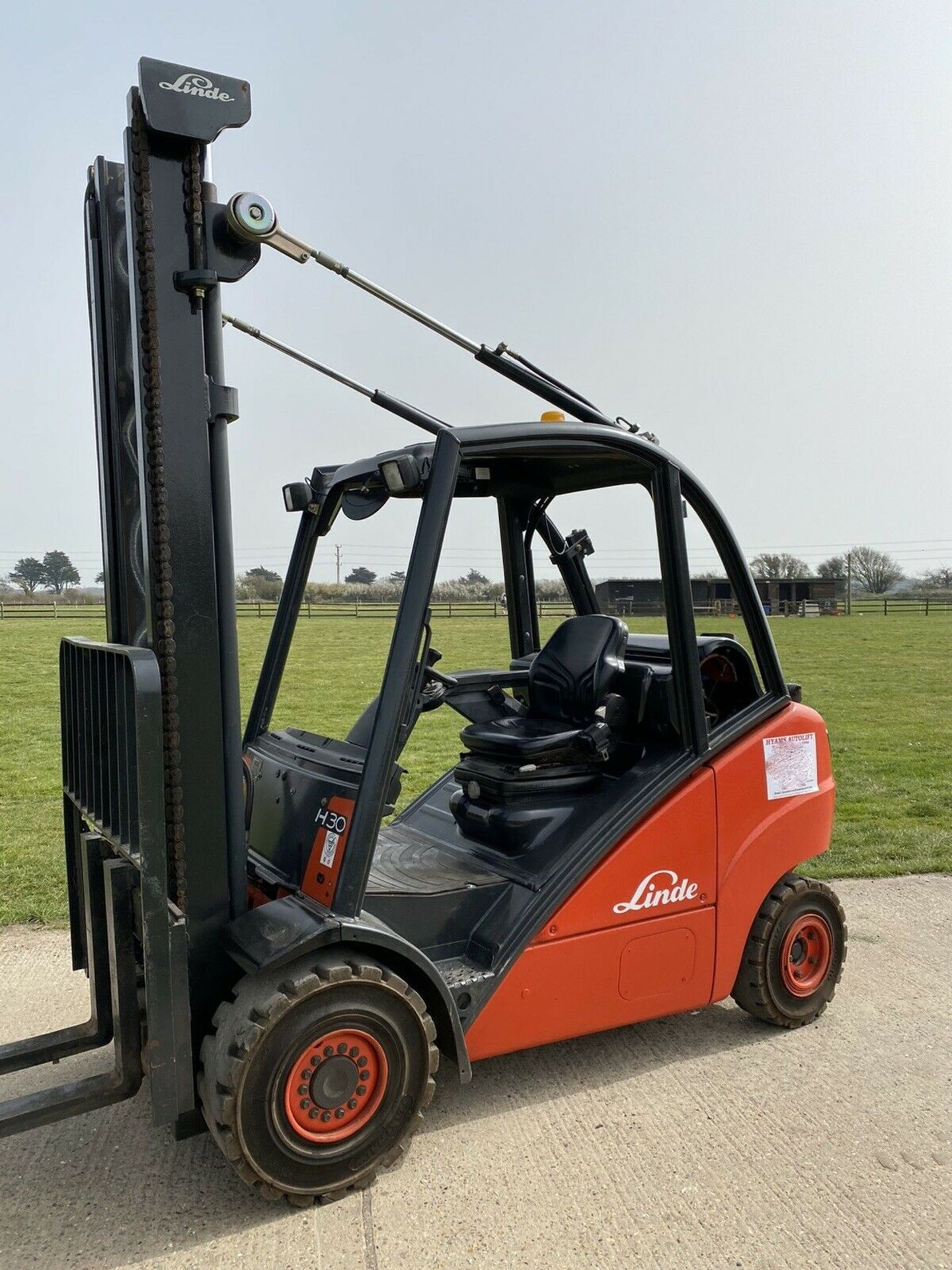 Linde H30t gas forklift - Image 3 of 7