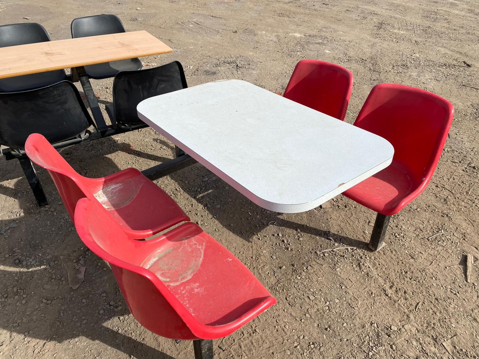 Canteen tables for welfare units x 3 - Image 3 of 3