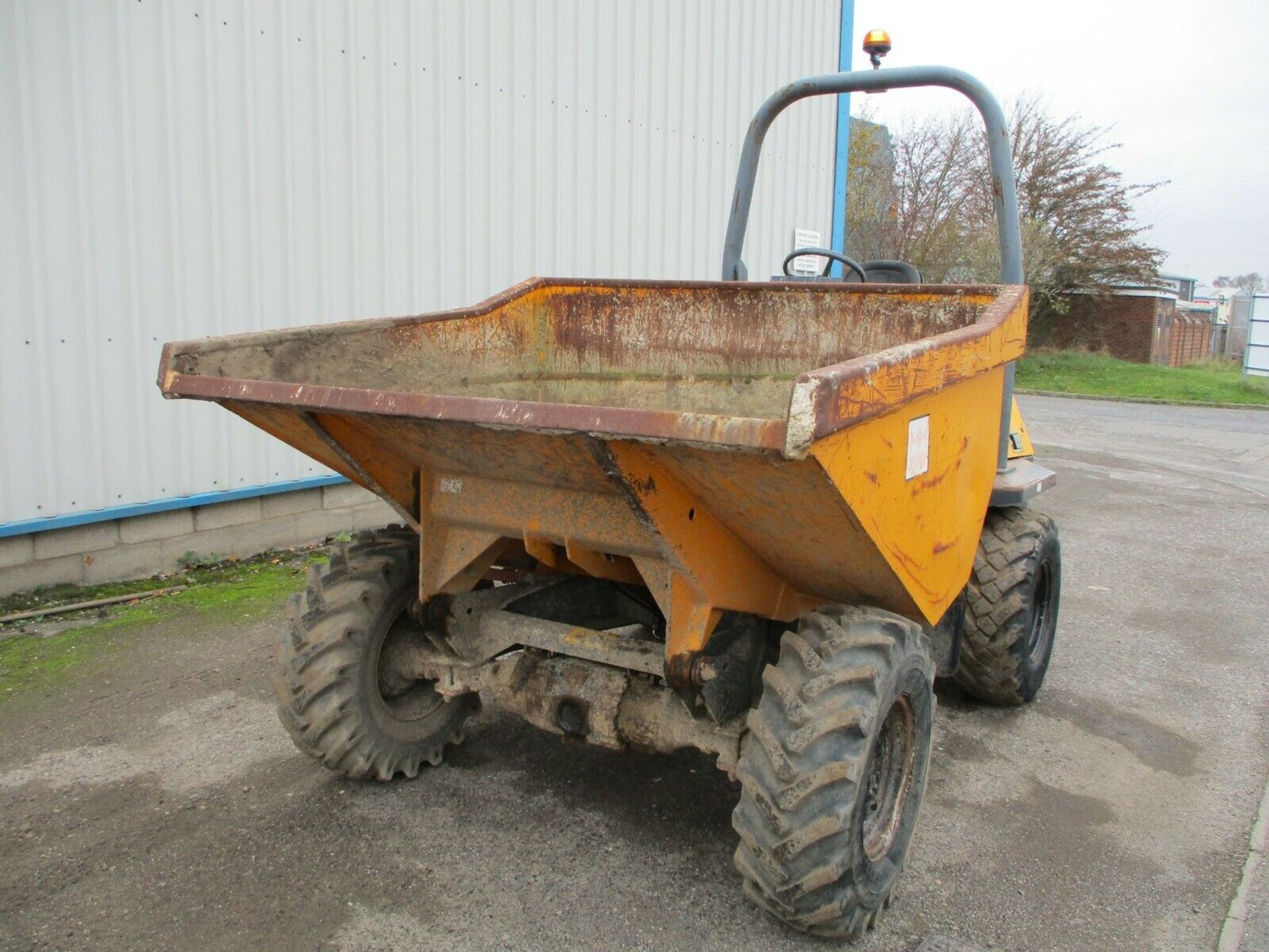 Benford Terex TA 3 ton straight tip dumper