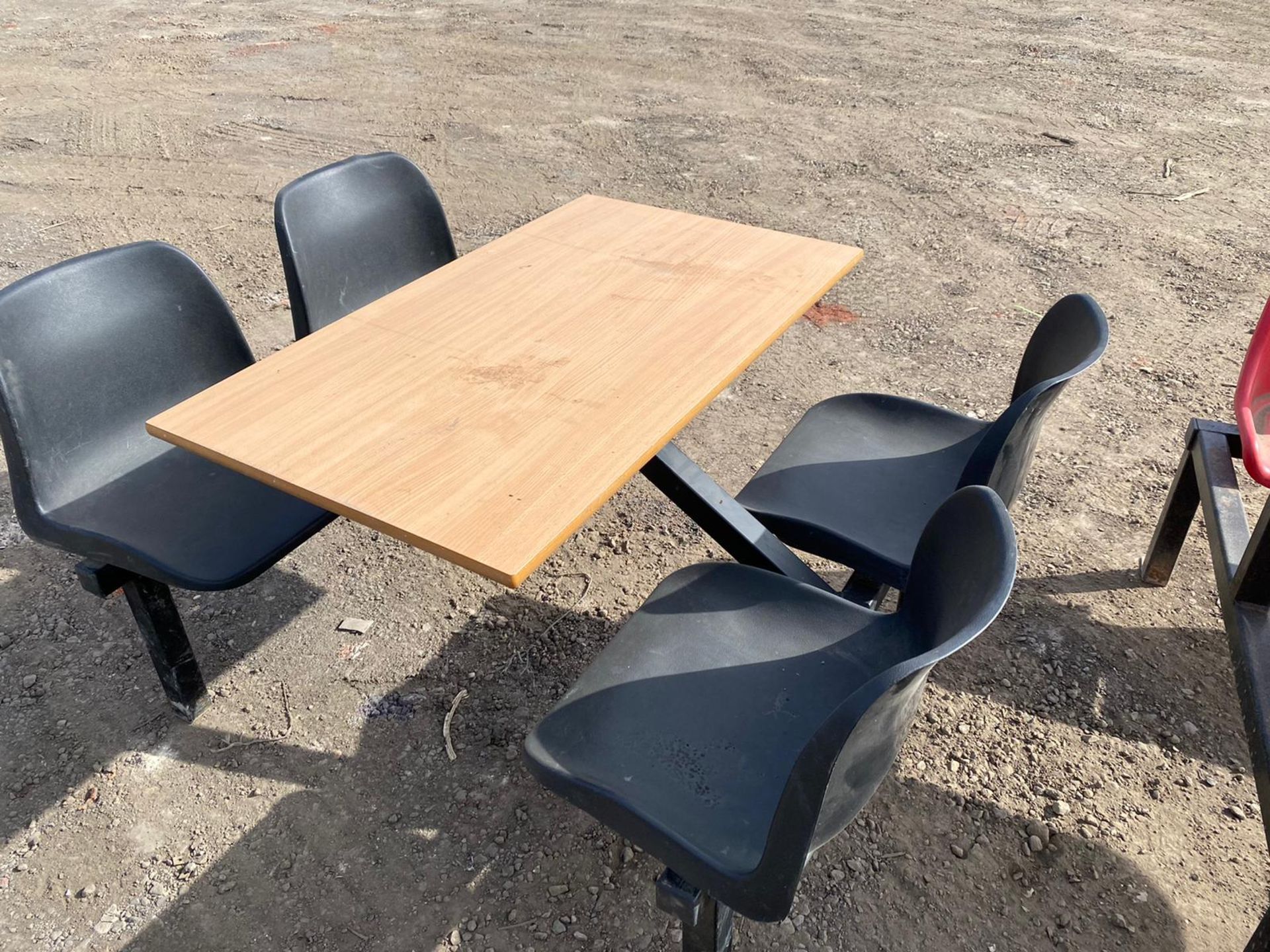 Canteen tables for welfare units x 3