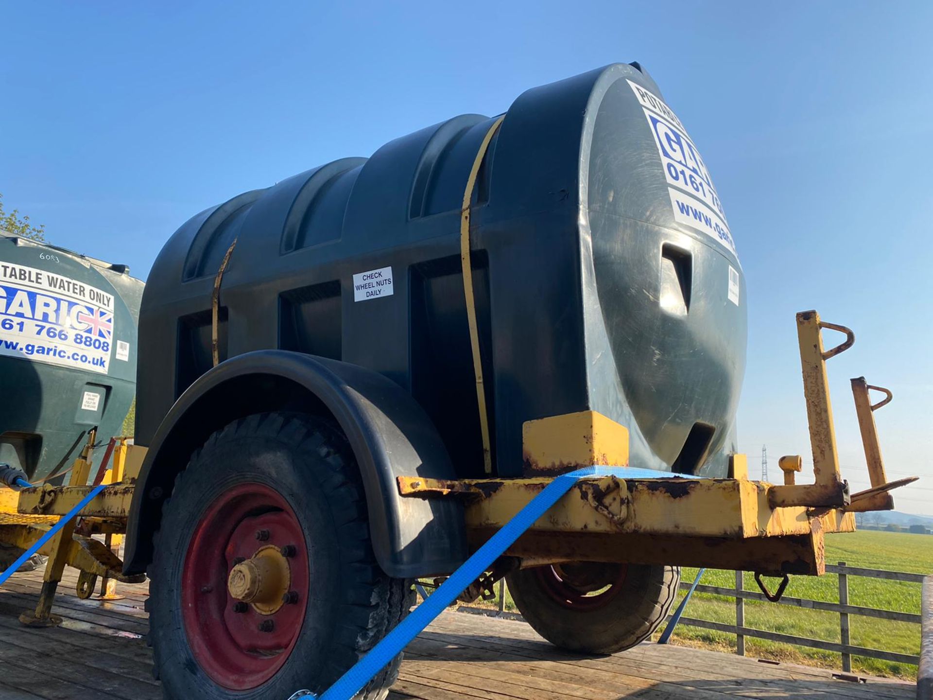 500 gallon towable water bowser trailer for dust s