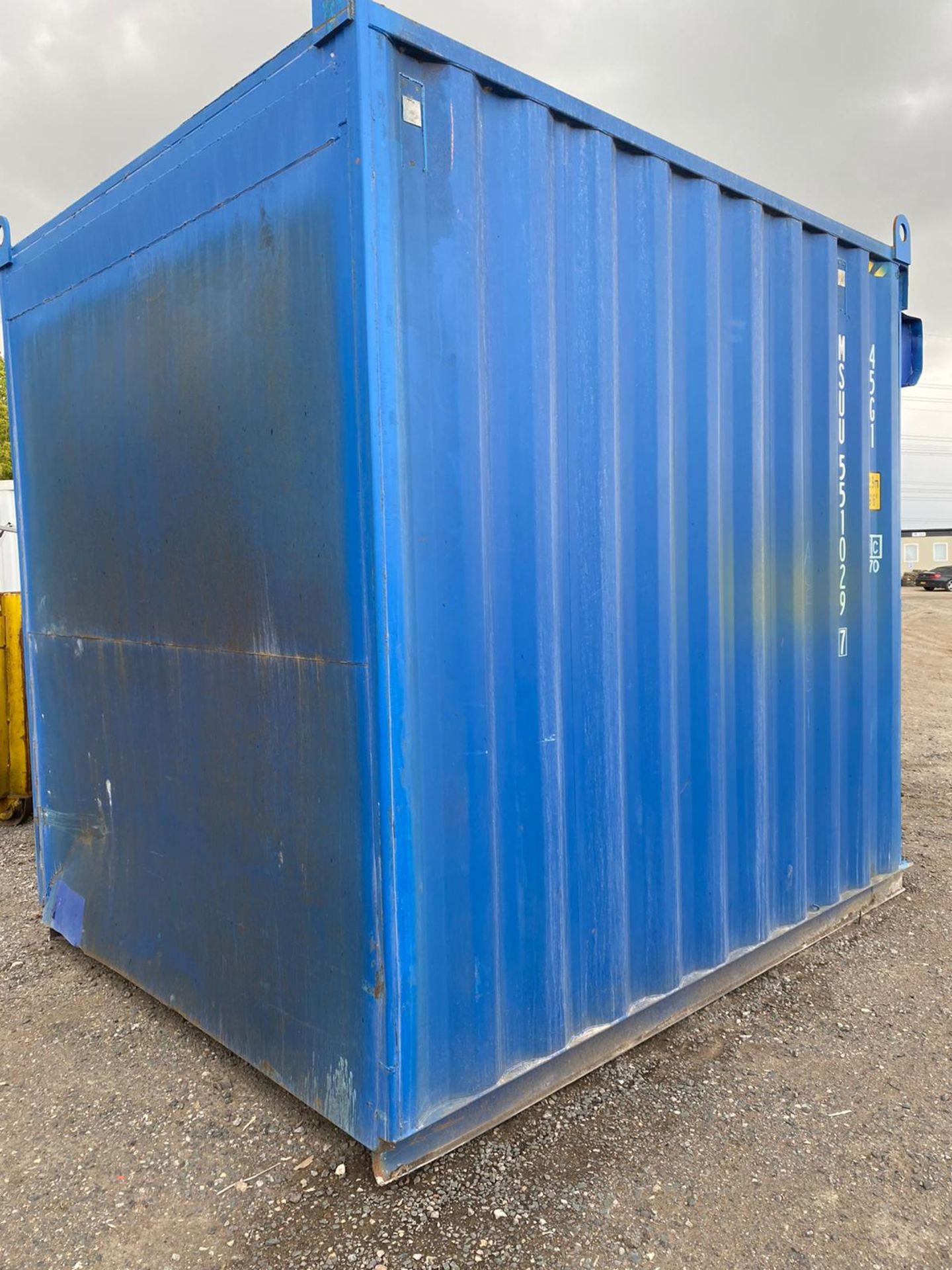 10ft high cube storage Container cabin with roller shutter door - Image 4 of 10