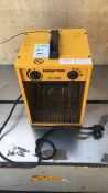 Master B 3 EPB 3kw fan heater (A772829)