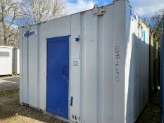 12ft site office cabin container